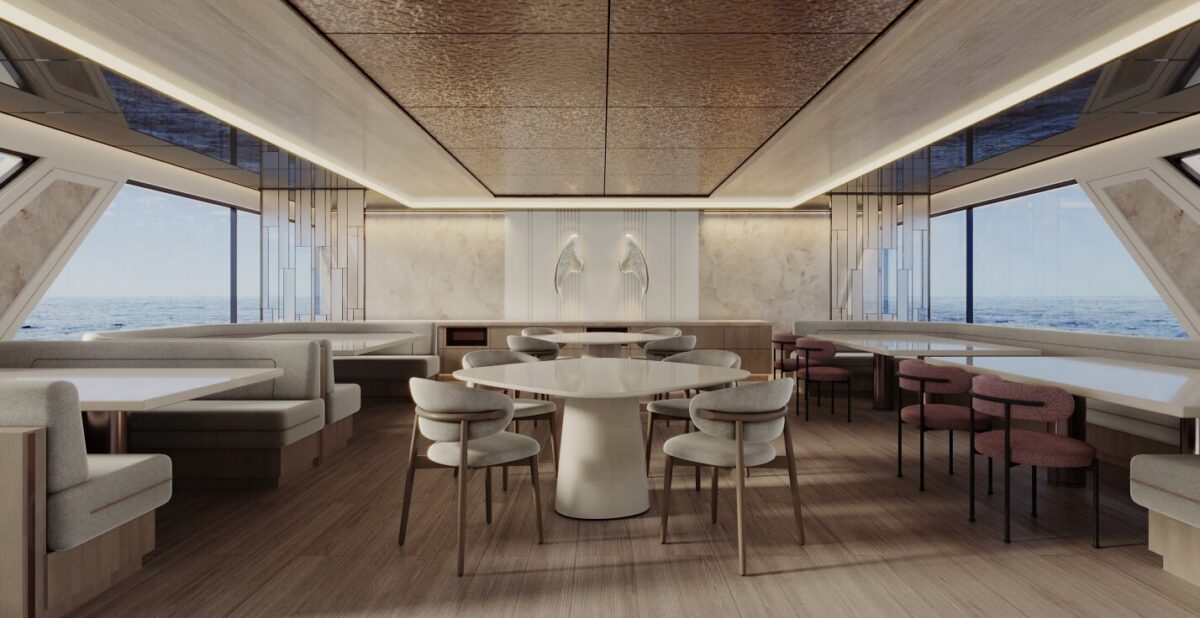 Boreas cabin interior — private suite Red Sea scuba diving charter