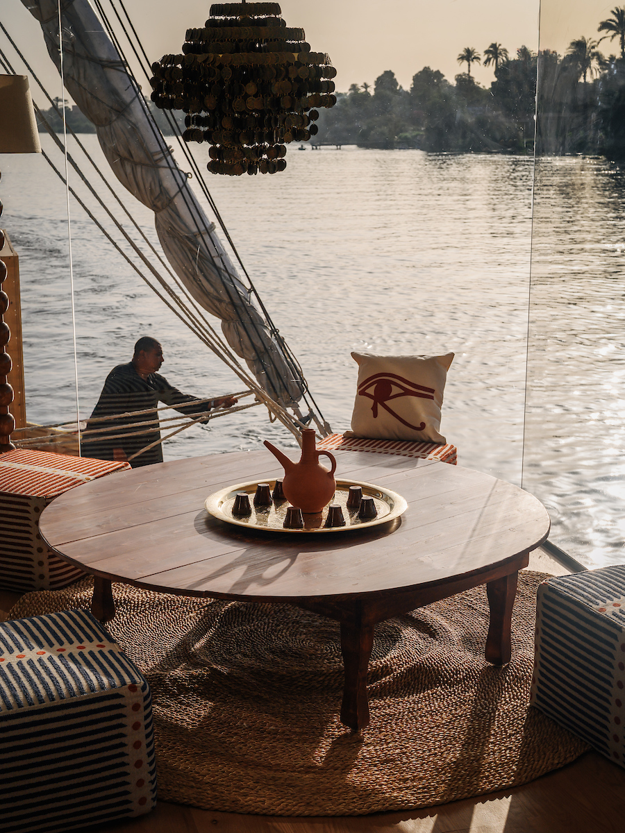 Life aboard the Nile Divine dahabiya