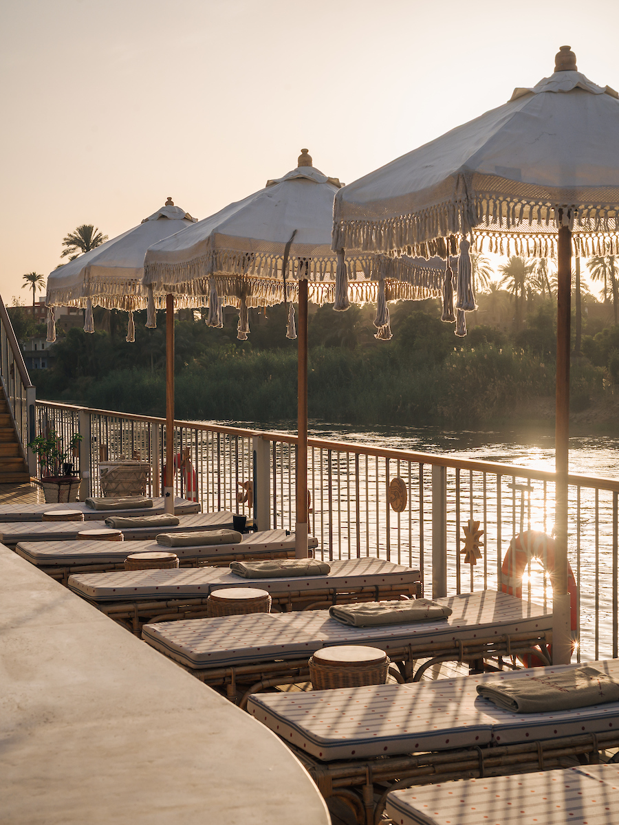 Life aboard the Nile Divine dahabiya