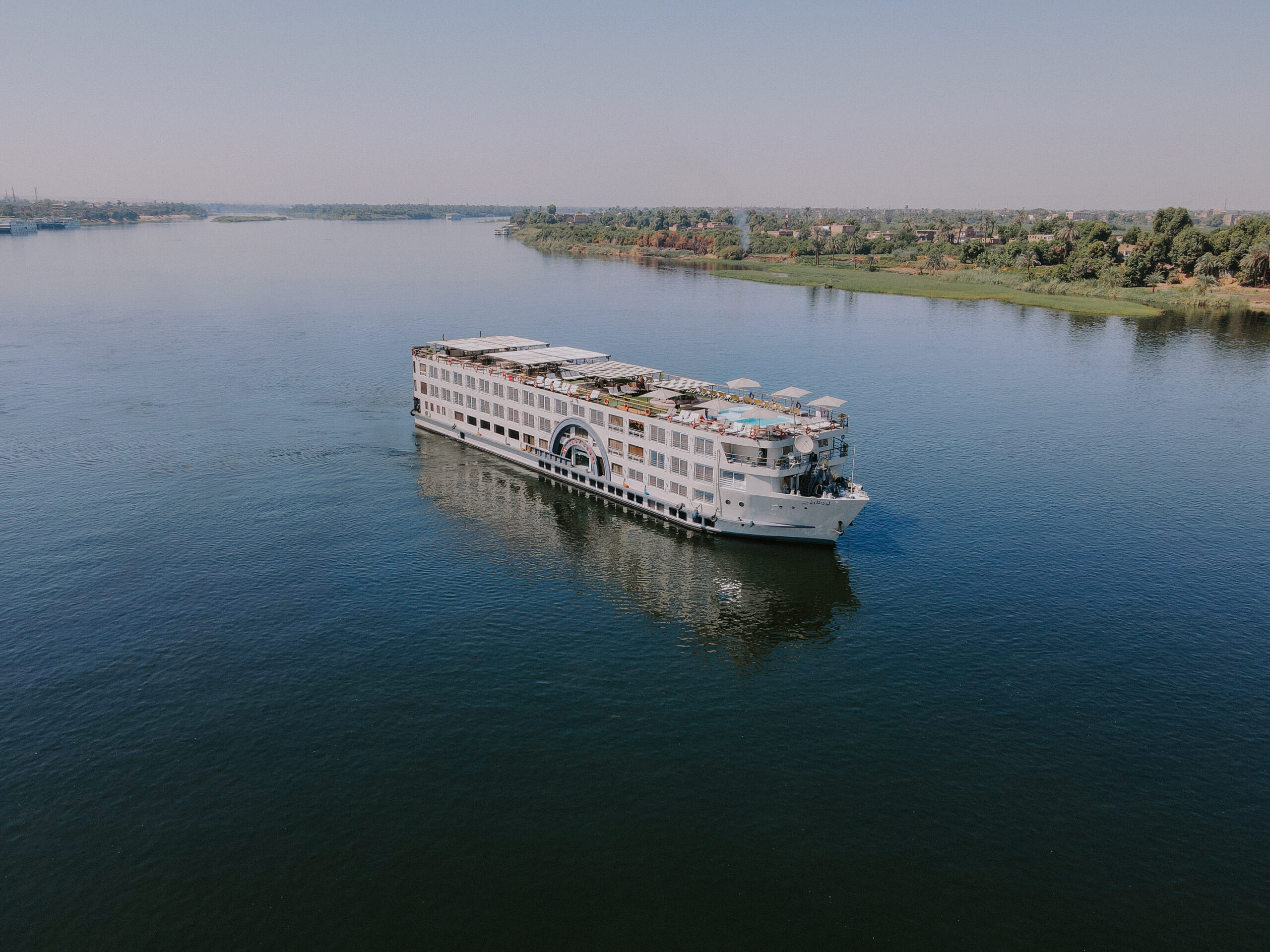 M/S Lady Carol Nile cruiser on the river