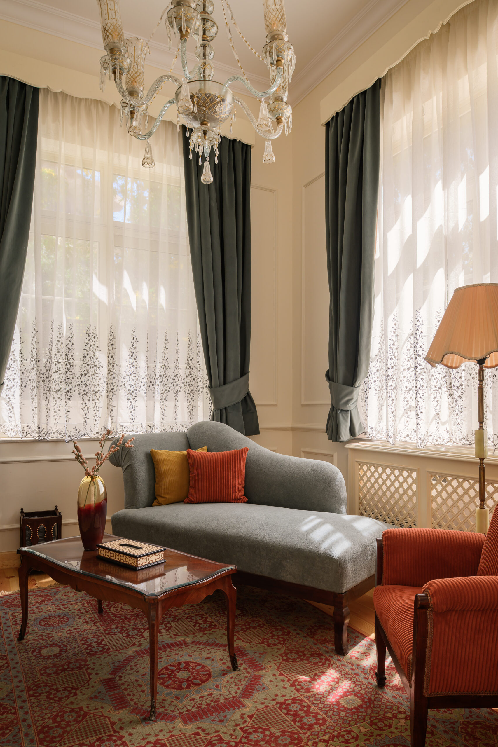 Meeting room at Villa Belle Époque, Maadi, Cairo