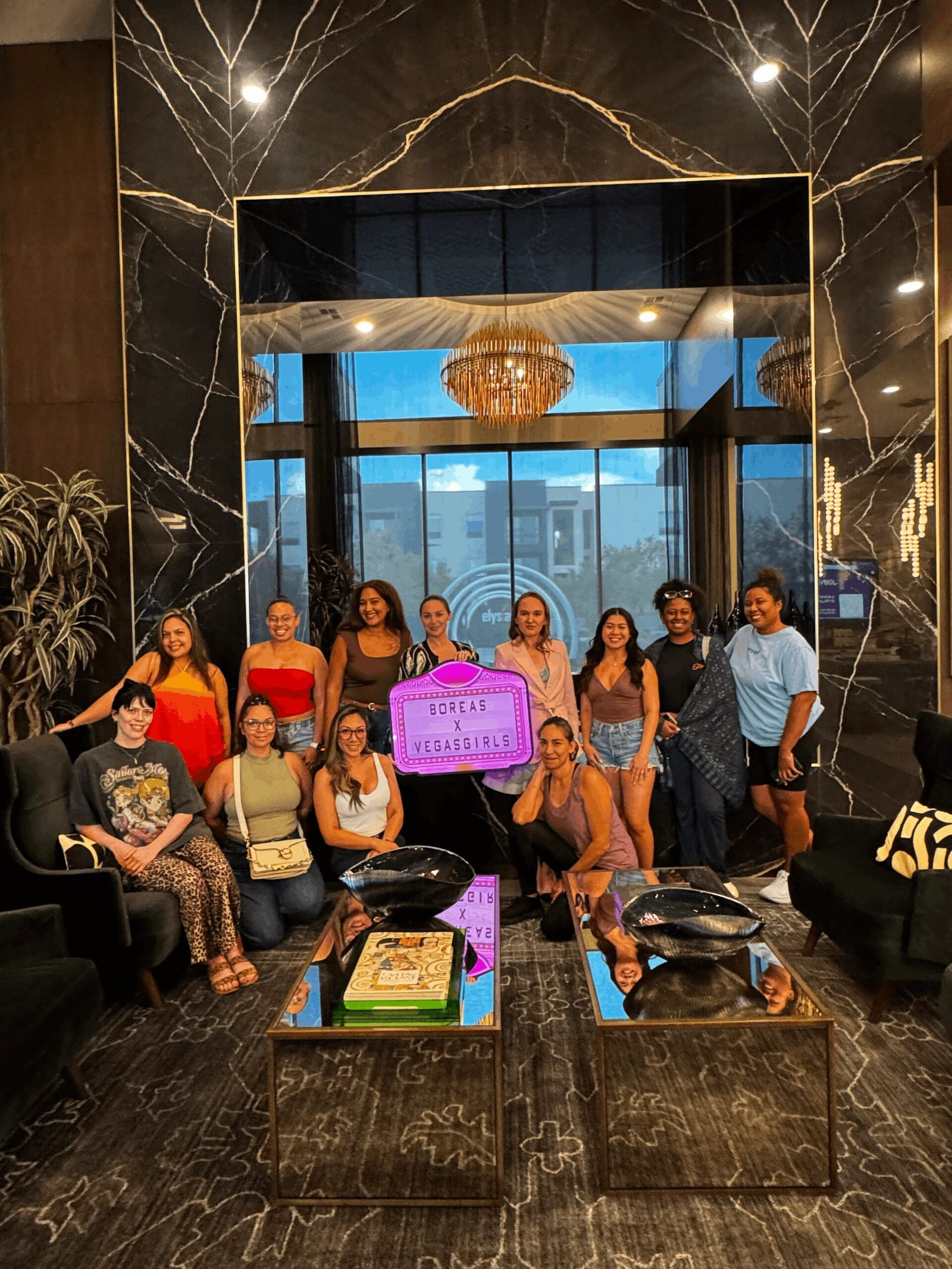 Sophia Graudin of Boreas with the Vegas Girl Events community in Las Vegas