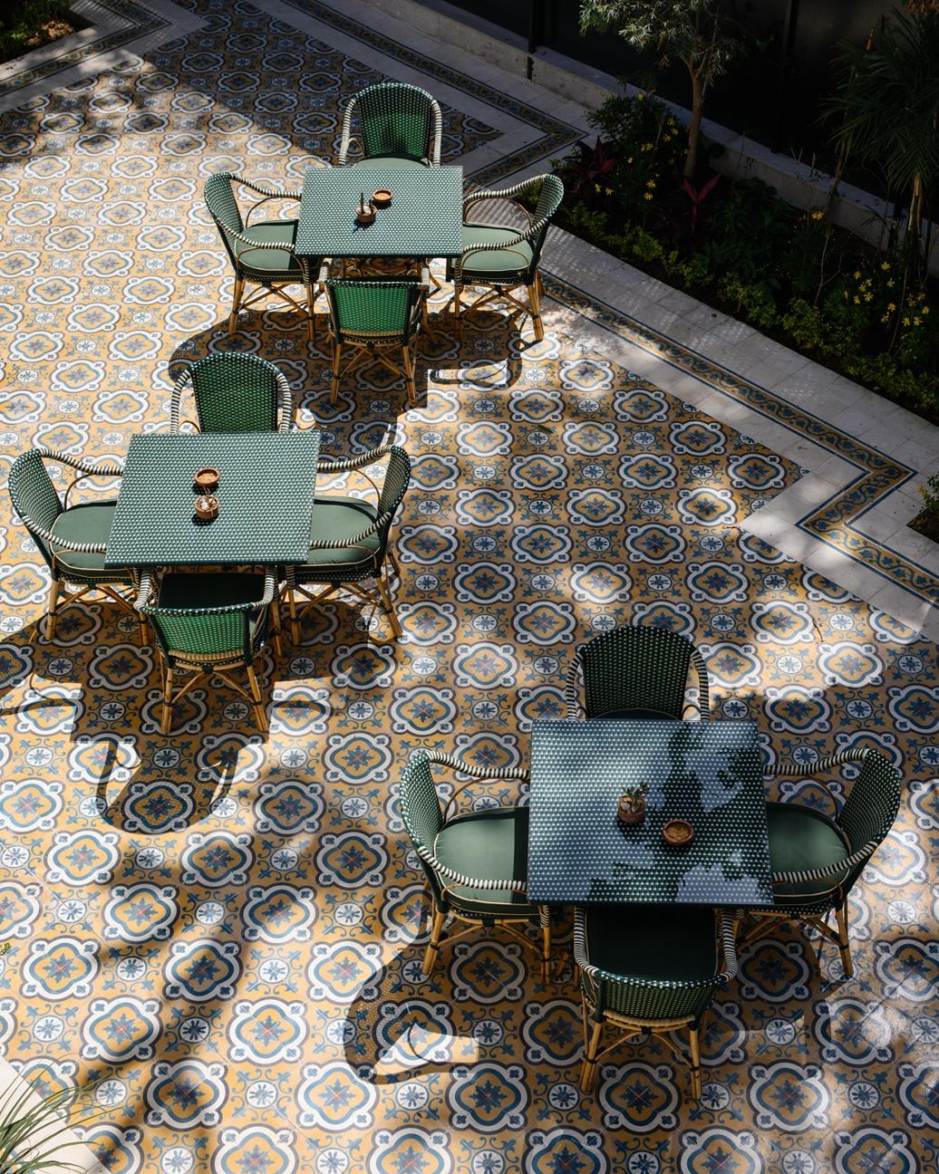 Terrace at Villa Belle Époque, Maadi, Cairo