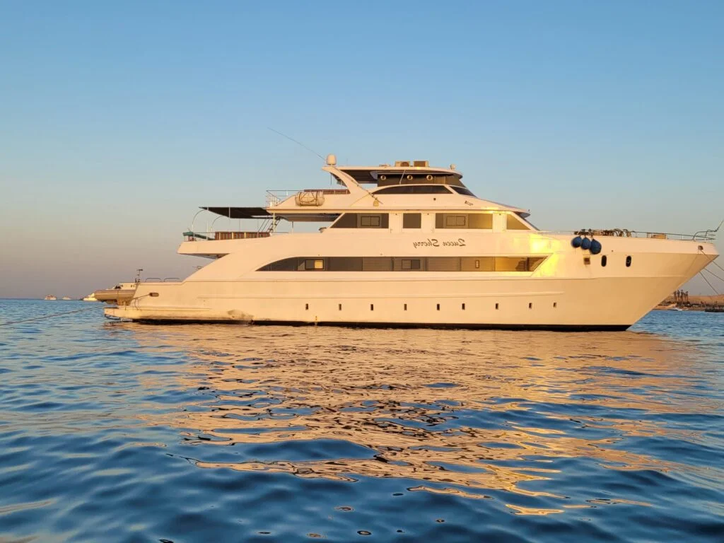 Queen Sherry liveaboard at sea, Red Sea, Egypt