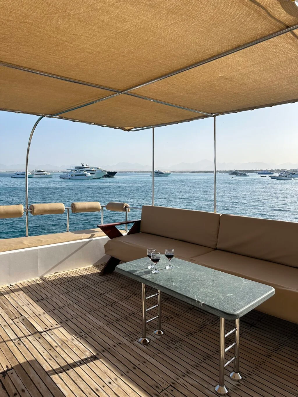 Queen Sherry upper sun deck