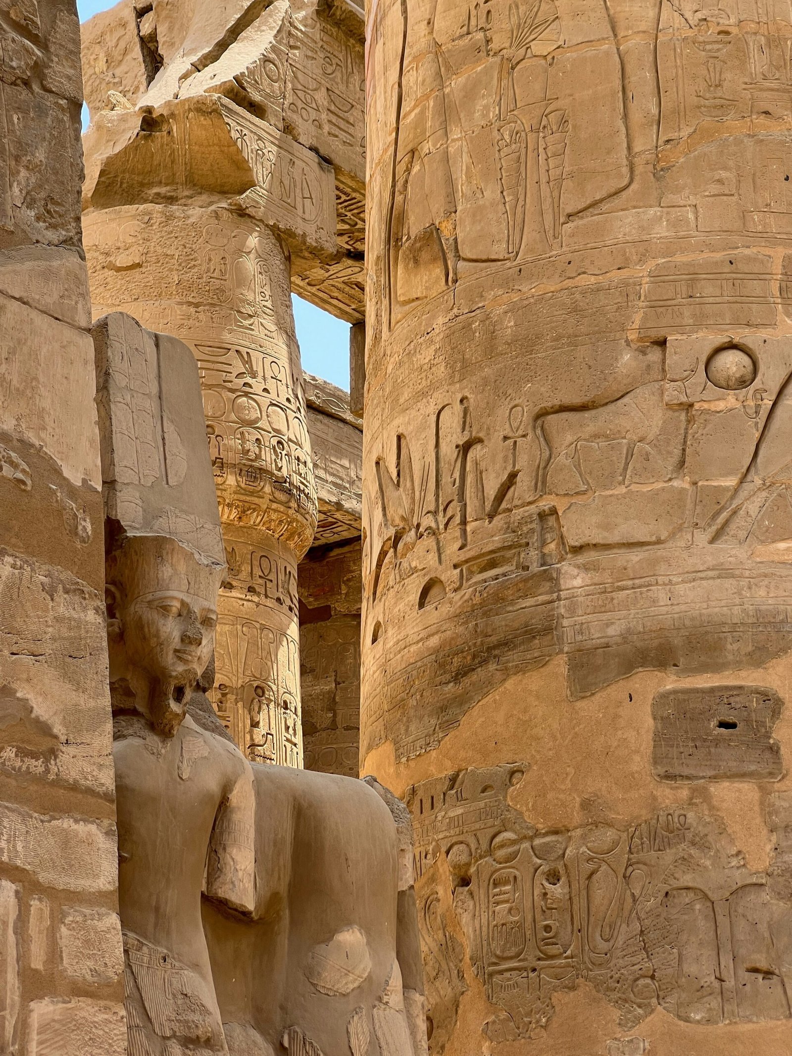 Karnak Temple at Luxor, Egypt