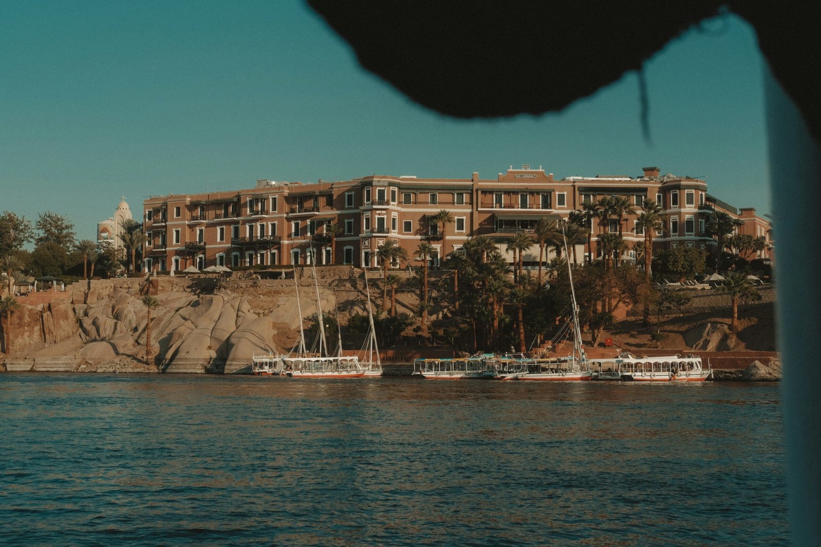 Another view of a dahabiya on the Nile