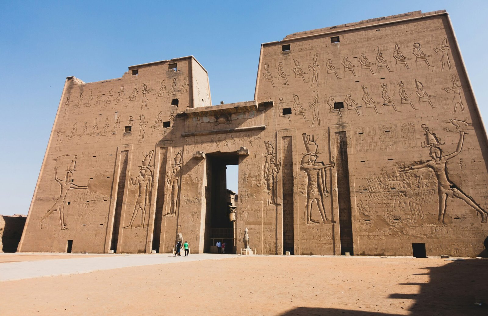 The Temple of Horus at Edfu, Egypt